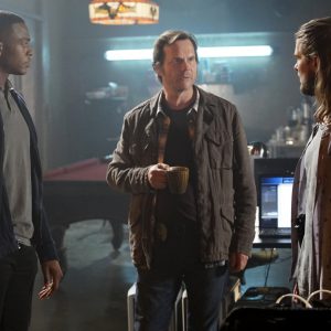 "Code of Honor" -- Pictured Left to Right: Justin Cornwell as Kyle Craig, Bill Paxton as Frank Rourke, Dew Van Acker as Tommy Campbell. When Frank's longtime friend and informant is killed by Yakuza assassins, his quest for revenge puts him and Kyle at odds with an FBI agent whose operation against the Yakuza is jeopardized by Frank's actions, on TRAINING DAY, Thursday, Feb. 23 (10:00-11:00 PM, ET/PT) on the CBS Television Network. Photo: Robert Voets/Warner Bros. Entertainment Inc. ÃÂ© 2017 WBEI. All rights reserved.